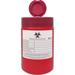 Pojemnik na odpady medyczne 1L