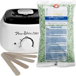 Zestaw podgrzewacz + wosk dropsy tea +szpatuły