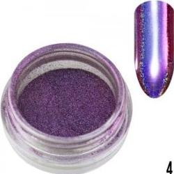 Pyłek do paznokci Efekt Pawiego Oka 2g nr 04