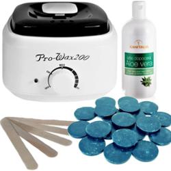 Zestaw podgrzewacz+wosk azulen+szpatuły + balsam