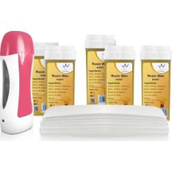 Zestaw do depilacji XL OPTIMA podgrzewacz+5 wosków+paski