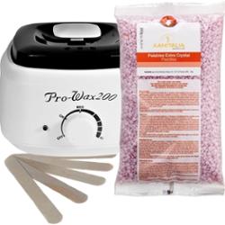 Zestaw podgrzewacz + wosk dropsy jaśmin + szpatuły