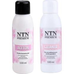 Zestaw aceton 100ml + odtłuszczacz cleaner 100ml