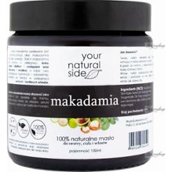 Your Natural Side - 100% naturalne masło makadamia - 100 ml
