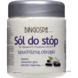 Sól do stóp ze skłonnościami opuchlizna , obrzęki BINGOSPA