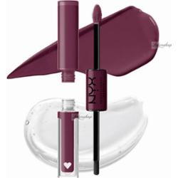 NYX Professional Makeup - SHINE LOUD HIGH PIGMENT LIP SHINE - Płynna, dwustronna pomadka do ust - 6.8 ml - MAKE IT WORK