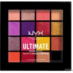 NYX Professional Makeup - ULTIMATE SHADOW PALETTE - Paleta 16 cieni do powiek - 13 FESTIVAL