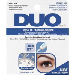 DUO - Striplash Adhesive - Klej do rzęs i kępek - 7 g - CLEAR/WHITE