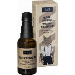 LaQ - FACE 'N' BEARD OIL - Olejek po goleniu i do brody - Ryszard z Bieszczad - 30 ml
