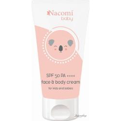 Nacomi - Baby - SPF 50 PA ++++ Face & Body Cream - Fotostabilny krem do twarzy i ciała dla dzieci  - 50 ml