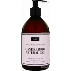LaQ - HANDS & BODY NATURAL GEL - Wegański żel do mycia rąk i ciała o zmysłowym zapachu - 500 ml