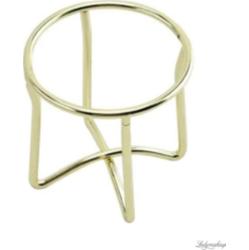 Many Beauty - Złoty stojak na gąbkę do makijażu - Koło