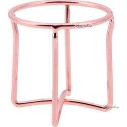 Many Beauty - Miedziany stojak na gąbkę do makijażu - Koło