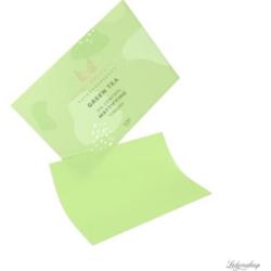 Many Beauty - Oil Control Mattifying Tissues - Zapachowe bibułki matujące do twarzy - Zielona Herbata - 100 sztuk