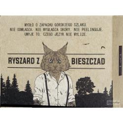 LaQ - Wegańskie mydło dla mężczyzn o dzikim zapachu - Ryszard z Bieszczad - 85 g