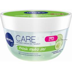 Nivea - CARE - Fresh Hydro Gel - Żelowy krem do twarzy - OGÓREK I KWAS HIALURONOWY - 100 ml