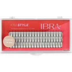Ibra - KIM STYLE - 10 Flares Eyelashes - Kępki sztucznych rzęs  - 14 mm