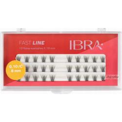 Ibra - FAST LINE - 10 Flares Eyelashes - Kępki sztucznych rzęs  - 8 mm