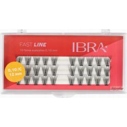 Ibra - FAST LINE - 10 Flares Eyelashes - Kępki sztucznych rzęs  - 12 mm