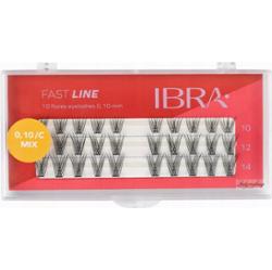 Ibra - FAST LINE - 10 Flares Eyelashes - Kępki sztucznych rzęs  - MIX
