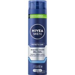 Nivea - Men - Protect & Care - Shaving Gel - Żel do golenia - dokładne i gładkie golenie - 200 ml