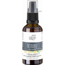 Your Natural Side - Face Wash Gel - Żel myjący do twarzy - Mandarynka i zielona herbata - 50 ml
