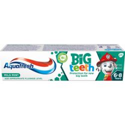 Aquafresh - Big Teeth - Toothpaste - Pasta do zębów dla dzieci 6-8 lat - 50 ml