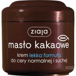 ZIAJA - Masło Kakaowe - Lekki krem do cery normalnej i suchej - 200 ml