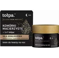 tołpa. black from nature krem do twarzy na noc, 50 ml