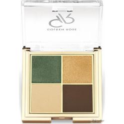 Golden Rose - Quattro Eyeshadow Palette - Paleta 4 cieni do oczu - 4x2,2 g - 02 ROYAL JUNGLE
