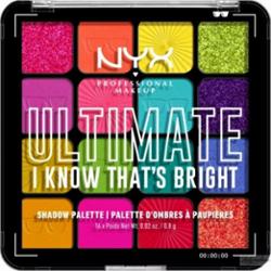 NYX Professional Makeup - ULTIMATE - SHADOW PALETTE - Paleta 16 cieni do powiek - 04 I KNOW THAT'S BRIGHT - 16 x 0,8 g