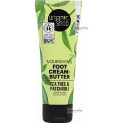 ORGANIC SHOP - Nourishing Foot Cream-Butter - Naturalny zmiękczający krem-masło do stóp - Barbados SPA - 75 ml
