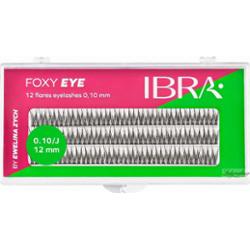 Ibra - FOXY EYE 12 Flare Eyelashes by Ewelina Zych - Kępki sztucznych rzęs - Skręt J - 120 kępek - 0.10/12 mm