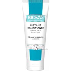 BIOVAX - Keratyna + Jedwab - Instant Conditioner - Ekspresowa odżywka 60 sekund do włosów - 200 ml