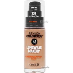 REVLON - COLORSTAY™ FOUNDATION - Podkład do cery tłustej i mieszanej - SPF15 - 30 ml - 330 - NATURAL TAN