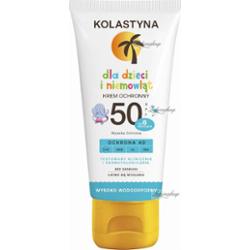 KOLASTYNA - Dla dzieci i niemowląt - Wysoko wodoodporny krem ochronny - SPF50 - 75 ml