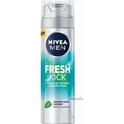 Nivea - Men - Fresh Kick - Refreshing Shaving Foam - Odświeżająca pianka do golenia - 200 ml