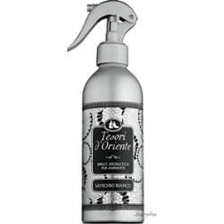 Tesori d'Oriente - Aromatic Linen And Room Spray - Odświeżacz powietrza i tkanin - Białe Piżmo - Muschio Bianco - 250 ml