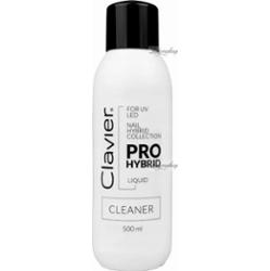 Clavier - Pro Hybrid Liquid Cleaner - Kosmetyczny odtłuszczacz do hybryd i żeli - 500 ml