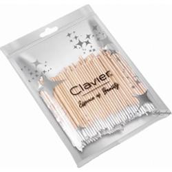 Clavier - Precyzyjne patyczki kosmetyczne z bawełną - 100 sztuk