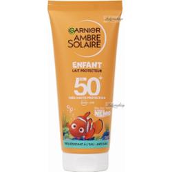 GARNIER - AMBRE SOLAIRE - Sun Protection Milk for Kids - Wodoodporny eko balsam ochronny dla dzieci - SPF50 - 100 ml