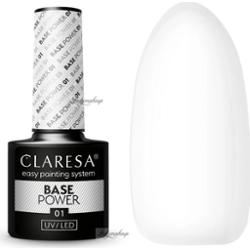 CLARESA - BASE POWER - Baza hybrydowa do paznokci UV/LED - 5 g - 01