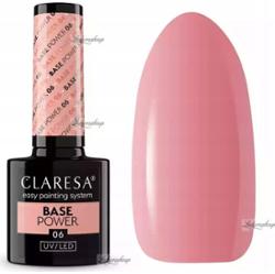 CLARESA - BASE POWER - Baza hybrydowa do paznokci UV/LED - 5 g - 06
