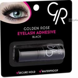 Golden Rose - Eyelash Adhesive Black - Wodoodporny, czarny klej do rzęs - 3 ml