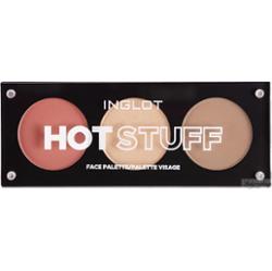 Inglot Face Palette rozświetlacz, bronzer i róż odcień HOT STUFF 7 g
