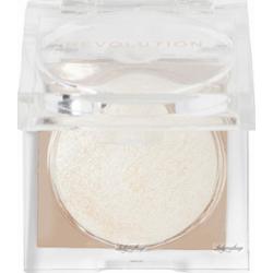 Makeup Revolution Beam Bright kompaktowy rozświetlacz pudrowy odcień Diamond Glow 2,45 g