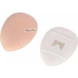 Many Beauty - Mini Puff Makeup Sponge Supersoft - Zestaw mini puszków / gąbek na palec do makijażu - Super miękkie - Białe - 2 sztuki