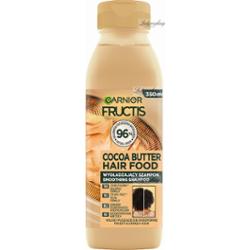 Garnier Fructis Cocoa Butter Hair Food szampon nawilżający do włosów trudno poddających się stylizacji 350 ml