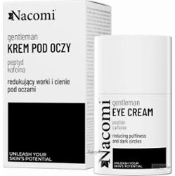 Nacomi Rozświetlający krem pod oczy niwelujący worki i cienie z peptydami i kofeiną 30 ml