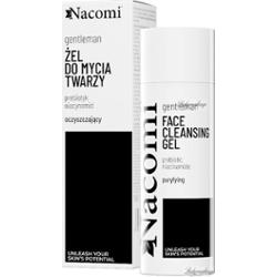 Nacomi - GENTLEMAN - Face Cleansing Gel - Prebiotyczny żel do mycia twarzy dla mężczyzn - 140 ml